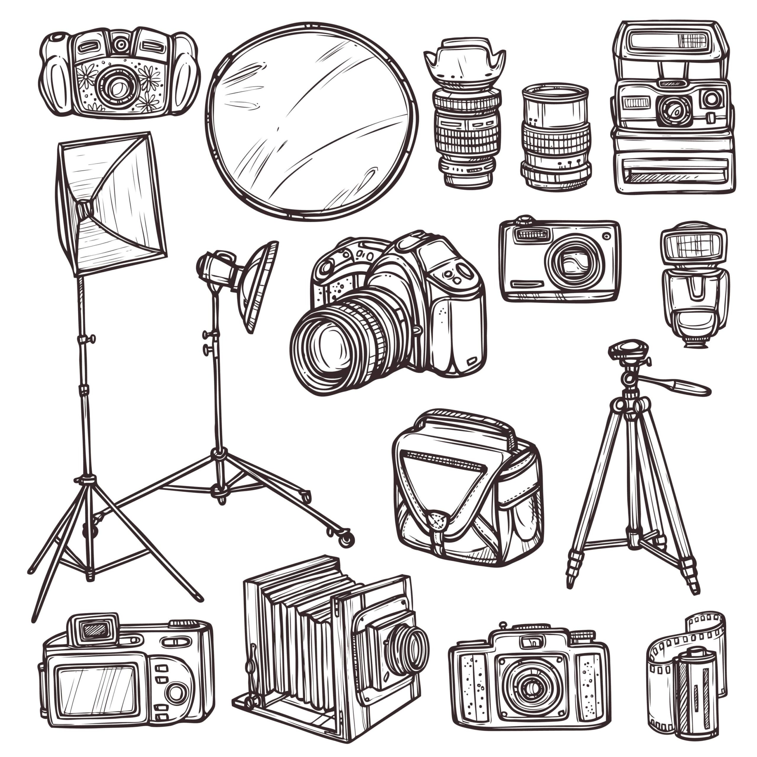 Camera Icons Set